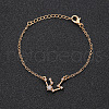 12 Constellations Alloy Rhinestone Link Bracelets WG43B2B-11-1