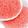 6/0 Inside Colours Transparent Glass Seed Beads X1-SEED-T007-07H-3