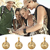 Unicraftale PVD Vacuum Plating 304 Stainless Steel Pendants STAS-UN0050-73-6