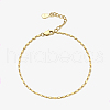925 Sterling Silver Link Chain Bracelets EJ2248-1-1