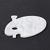 Acrylic Disc Big Pendants SACR-G015-F01-5