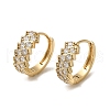 Brass Hoop Earrings EJEW-L271-15KCG-04-1