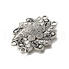 Tibetan Style Alloy Multi-Strand Links PALLOY-D291-36AS-2