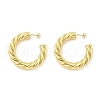 Brass Hoop Earrings EJEW-M260-06G-A-1