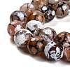 Natural Fire Crackle Agate Beads Strands G-L595-A02-01C-4