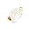 Transparent Acrylic Pendants PALLOY-JF00830-4