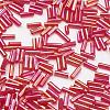 Glass Bugle Beads SEED-E001-6mm-165-3