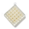 (Defective Closeout Sale: Yellowing) Transparent Acrylic Pendants TACR-XCP0001-05-5
