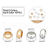 UNICRAFTALE 2 Colors 20Pcs 304 Stainless Steel Beads FIND-UN0018-32-5
