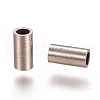 Tarnish Resistant 304 Stainless Steel Tube Beads STAS-L216-23E-P-2