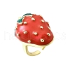 Brass Cuff Rings RJEW-H251-01G-4