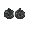 Ion Plating(IP) 304 Stainless Steel Pendants STAS-G242-19B-1