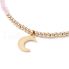 Star & Moon Pendant Necklaces Set for Teen Girl Women NJEW-JN03738-05-9