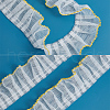 Gorgecraft Polyester Pleated Lace Trims SRIB-GF0001-31A-5