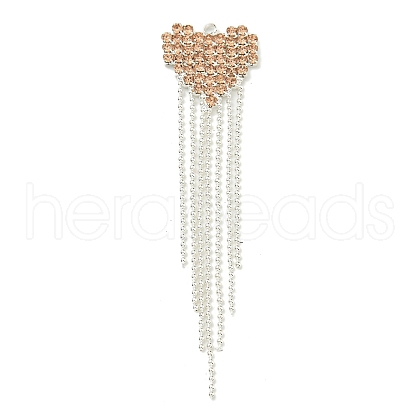 Brass Rhinestone Pendants KK-I715-15S-09-1