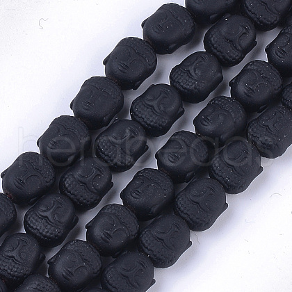 Spray Painted Non-magnetic Synthetic Hematite Beads Strands X-G-T116-28-17-1