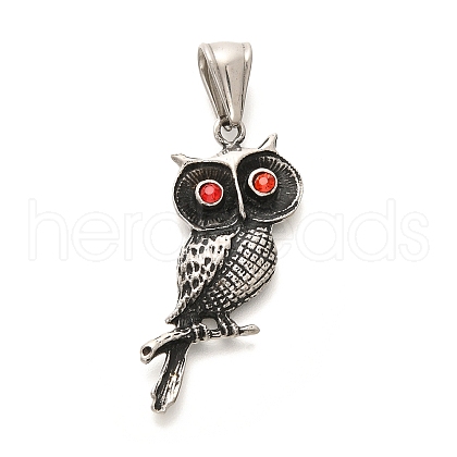 304 Stainless Steel Pendants STAS-Z110-06AS-02-1