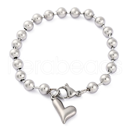 304 Stainless Steel Bracelets BJEW-M001-01P-04-1