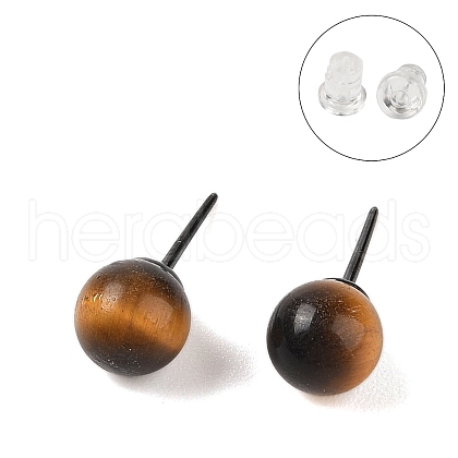 Hypoallergenic Bioceramics Zirconia Ceramic Stud Earrings EJEW-C111-08-1