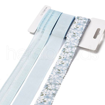 9 Yards 3 Styles Polyester Ribbon SRIB-A014-E08-1