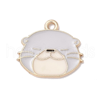 Alloy Enamel Pendants ENAM-C027-01A-02-1