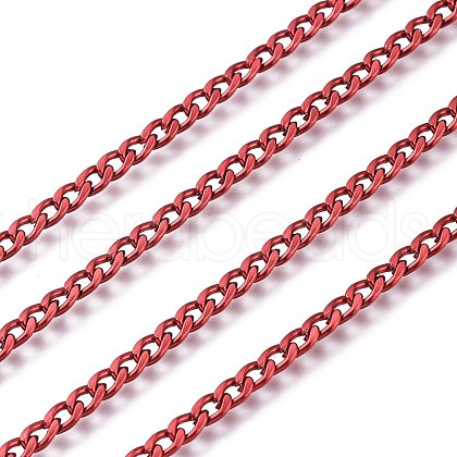 Electrophoresis 304 Stainless Steel Curb Chains CHS-I003-Q06-1