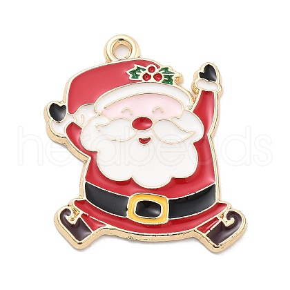 Christmas Theme Alloy Enamel Pendants X1-ENAM-D060-04H-1