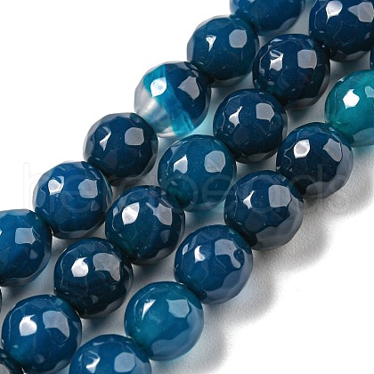 Natural Agate Beads Strands X-G-C082-A01-05-1
