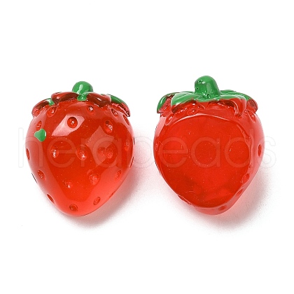 Semi-stereoscopic Transparent Resin Cabochons RESI-G072-01C-1