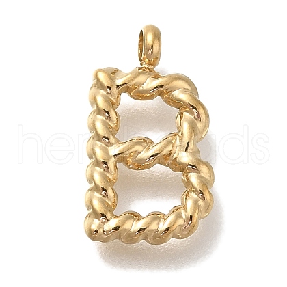 PVD Vacuum Plating 304 Stainless Steel Pendants STAS-S148-28G-B-1