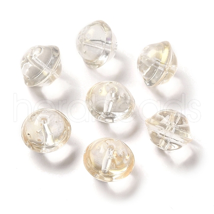 Transparent Glass Beads GLAA-A012-05F-1