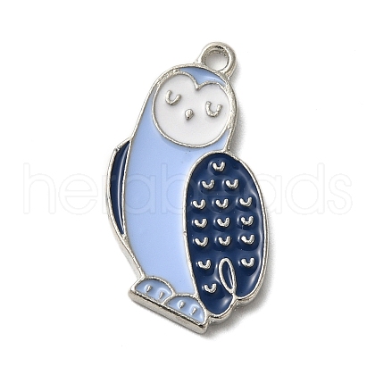 Winter Theme Alloy Enamel Pendants ENAM-M002-04H-P-1