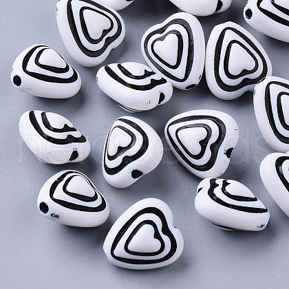 Craft Style Acrylic Beads MACR-T035-006A-1