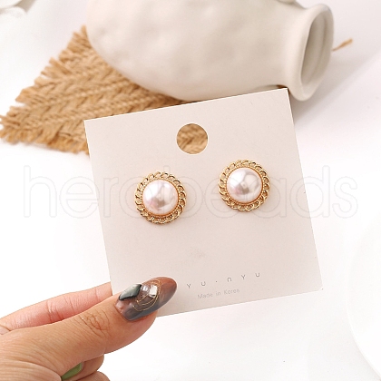 Imitation Pearl Earrings for Women FS-WG67811-02-1