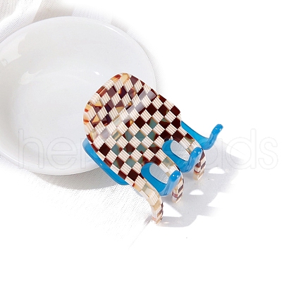Cellulose Acetate Claw Hair Clips PW-WG32801-02-1