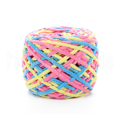 Polyester Wool Chunky Yarn YCOR-PW0001-004A-33-1