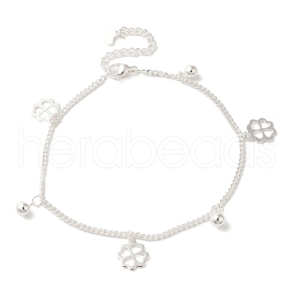 304 Stainless Steel Charm Bracelets BJEW-L673-022S-05-1