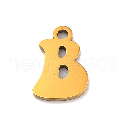 201 Stainless Steel Charms STAS-U016-01G-B-1