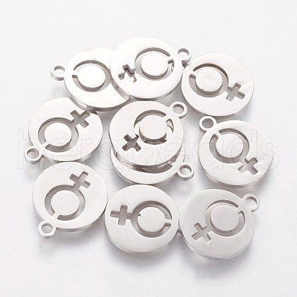 Non-Tarnish 201 Stainless Steel Charms STAS-Q201-T096-1