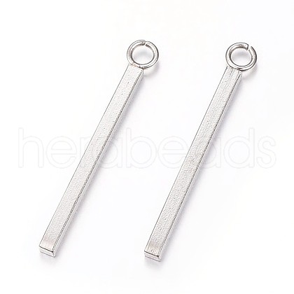 304 Stainless Steel Pendants STAS-P186-05P-23mm-1