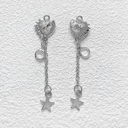 Platinum Alloy Pendants PW-WG51825-02-1
