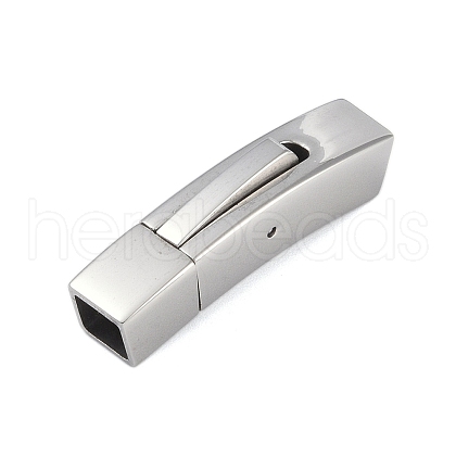Non-Tarnish 316 Stainless Steel Bayonet Clasps STAS-K282-08B-P-1