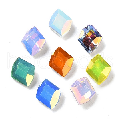 K9 GLass Rhinestone Cabochons EGLA-F161-15-1