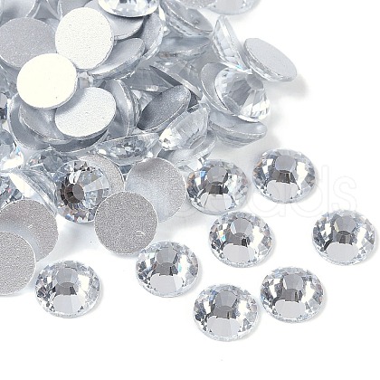 Glass Flat Back Rhinestone RGLA-C002-SS40-001-1