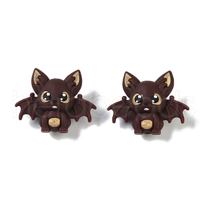 Halloween Theme Silicone Focal Beads SIL-M005-05B-1