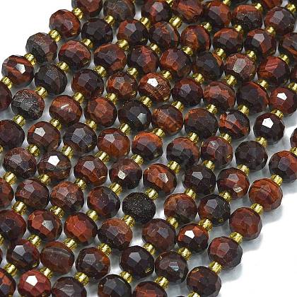 Natural Tiger Eye Beads Strands G-K389-E52-01-1