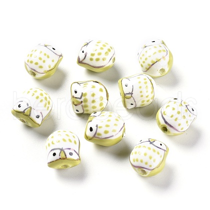 Handmade Porcelain Beads X-PORC-S447-05-1