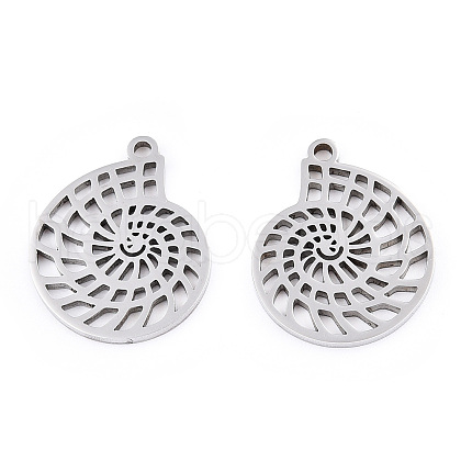 Non-Tarnish 304 Stainless Steel Pendants STAS-T063-211P-1