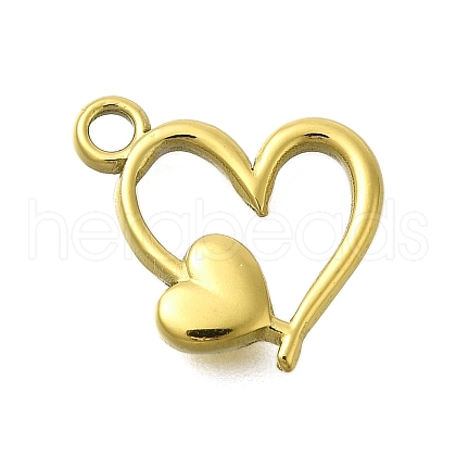 304 Stainless Steel Pendants STAS-D192-12G-1