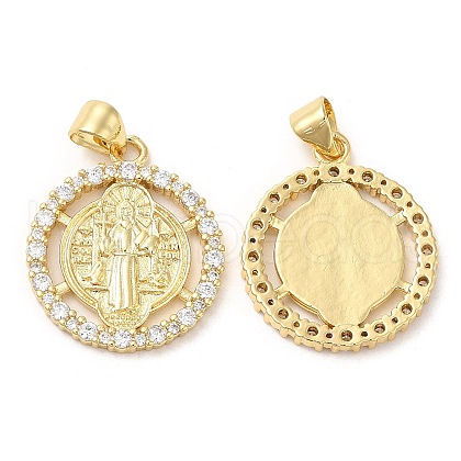 Rack Plating Brass Pendants KK-R146-03G-1
